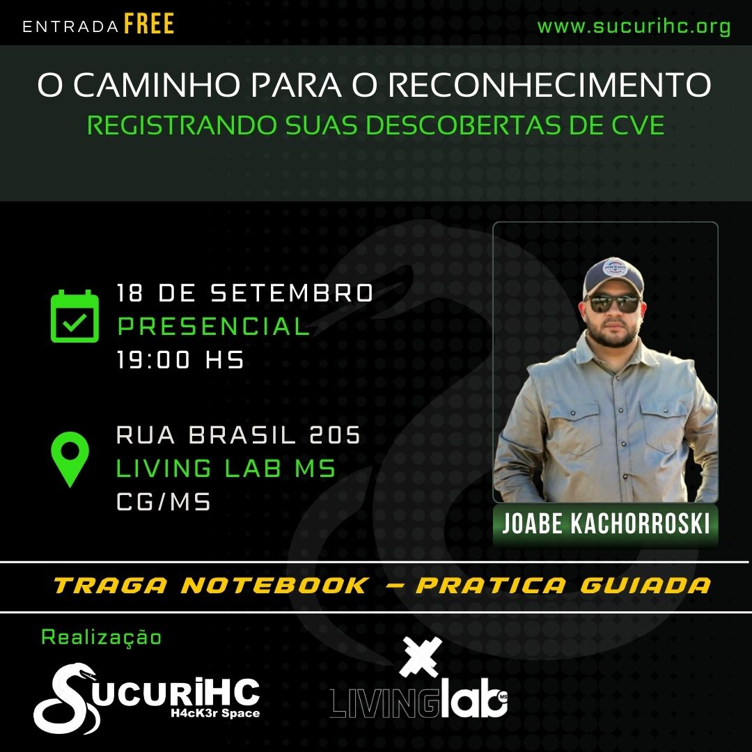 O caminho para o Reconhecimento - Identificando e reportando vulnerabilidades (Talk + Hands-on)